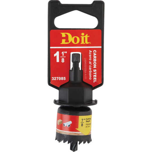 Do it 1-1/8 In. Carbon Steel Hole Saw with Mandrel