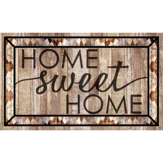 Mohawk Home 18 In. x 30 In. Rustic Sweet Home Welcome Door Mat
