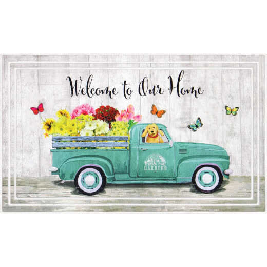 Apache Fashionables Welcome To Our Home Garden Truck Door Mat