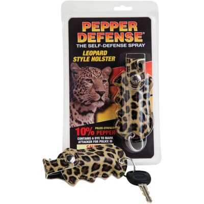Pepper Defense 10% Pepper .5 oz Leopard Self-Defense Spray